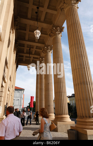 Meininger Theater, Meiningen, Rhoen, Turingia, Germania, Europa Foto Stock