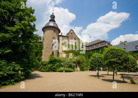 Il castello di Laubach, residenza del conte zu Solms-Laubach, Laubach, Hesse, Germania, Europa Foto Stock