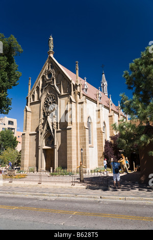 Cappella di Loreto, Santa Fe nel Nuovo Messico, STATI UNITI D'AMERICA Foto Stock