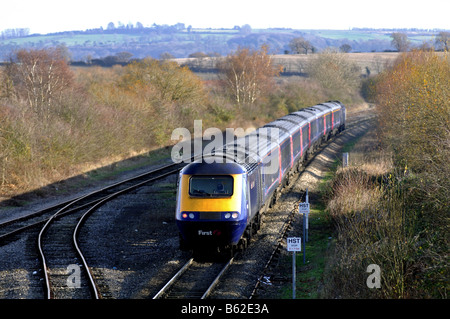 La linea di Cotswold in Honeybourne, Worcestershire, England, Regno Unito Foto Stock