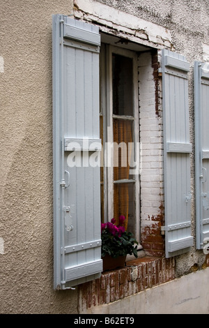 Persiane francesi, Eauze - Gers, Francia meridionale Foto Stock