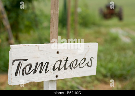 Segnaletica stradale Mingodale fattorie Baltmore County Maryland Foto Stock