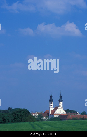 Minster, chiostro Obermarchtal, Svevo, Baden Wurttemberg, Germania Foto Stock