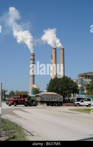 TECO Energy Big Bend power station Florida America USA Foto Stock