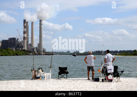 TECO Energy Big Bend power station Florida America USA Foto Stock