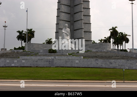 Memorial Jose Marti, Plaza de la Revolucion, Havana, Cuba Foto Stock