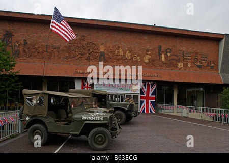 Stoke on Trent Potteries Museum e la Galleria d'arte Derbyshire Midlands UK Regno Unito Gran Bretagna Foto Stock