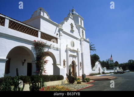 Missione della California Santa Ynez vicino Solvang, California. Foto Stock