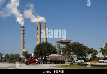 TECO Energy Big Bend power station Florida America USA Foto Stock