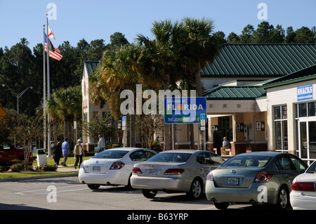 Florida turistica Centro di Benvenuto sul mio 95 autostrada America USA Foto Stock