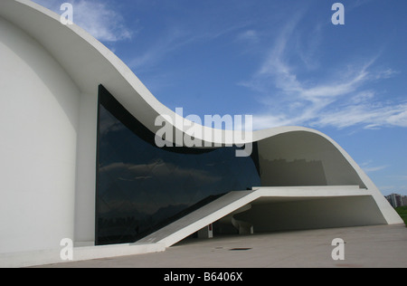 Teatro Popolare Niteroi Brasile Oscar Niemeyer Foto Stock