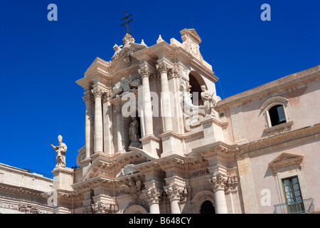 Duomo di siracusa Siracusa, Sicilia Foto Stock