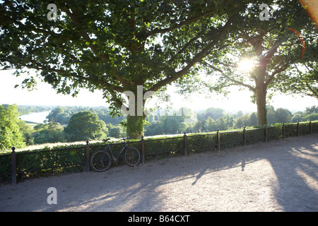 Giardini e parchi in Richmond upon Thames a Londra Foto Stock