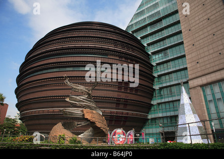 Taipei Taiwan Core Pacific City Living Mall Foto Stock