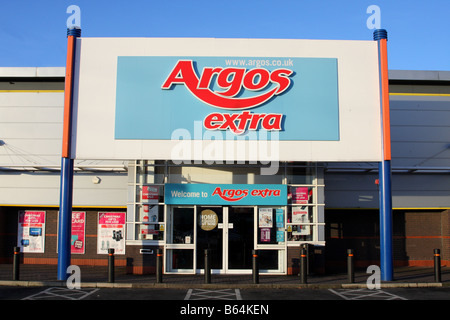 Argos retail outlet, Riverside Retail Park, Nottingham, Inghilterra, Regno Unito Foto Stock