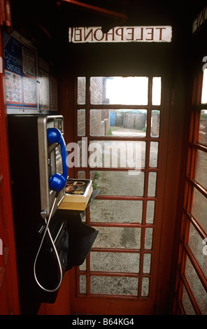 Regno Unito Inghilterra Yorkshire Goldthorpe comunità mineraria K6 casella Telefono interno Foto Stock