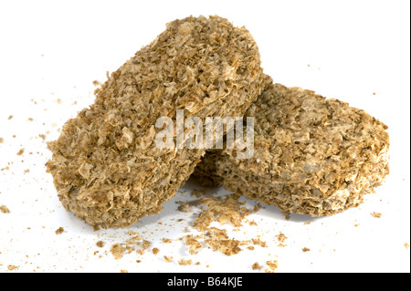 Due Weetabix cereali per la prima colazione biscotti Foto Stock