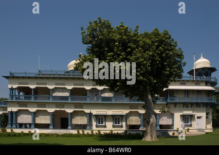 Anand Bhavan, la casa di famiglia di Jawaharlal Nehru, India del Primo Ministro, di Allahabad, India. Foto Stock