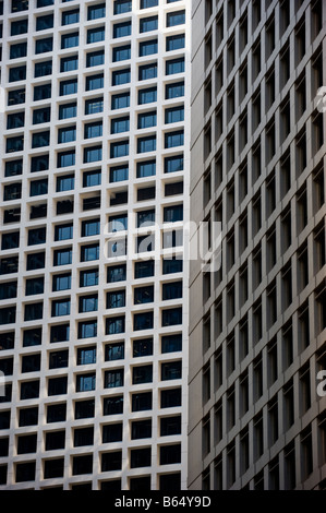 Grattacieli nel distretto centrale di Hong Kong, Cina