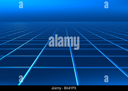 Blu sfondo astratto. Foto Stock