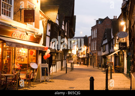 New Street Worcester Worcestershire Inghilterra Gran Bretagna Foto Stock