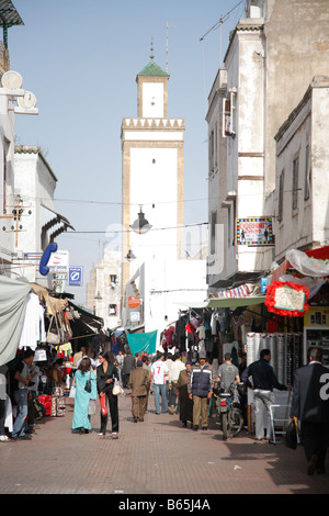 Mercato, Medina, Rabat, Marocco, Africa Foto Stock