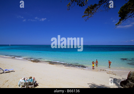 Cuba holguín Guardalavaca Playa Esmeralda Foto Stock