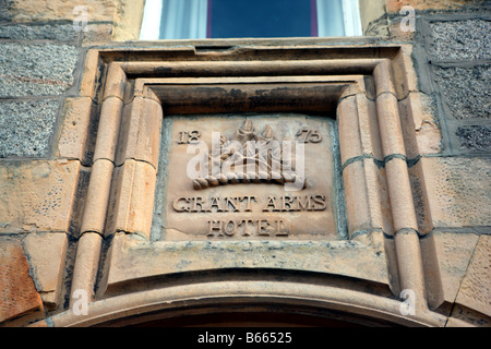 Grant Arms Hotel a Grantown-on-Spey Foto Stock