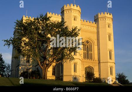 Old State Capitol Baton Rouge Louisiana USA Foto Stock