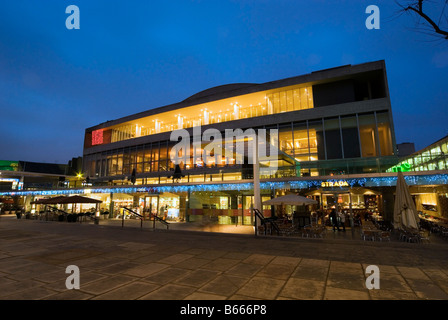 Royal Festival Hall a Natale, London, Regno Unito Foto Stock