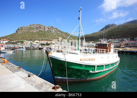 Kalk Bay Harbor, Cape Town, Sud Africa Foto Stock