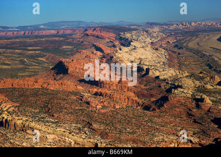 Il Waterpocket Fold Capitol Reef National Park nello Utah Foto Stock