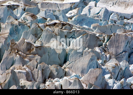 Iceberg nel campo di ghiaccio, Juneau, in Alaska Foto Stock