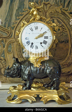 Xix secolo orologio francese Winter Palace Museo Hemitage San Pietroburgo Russia Foto Stock
