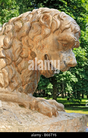 Palazzo (XVIII secolo), Samtchiki, Khmelnytskyi oblast (provincia), Ucraina Foto Stock
