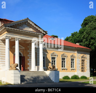 Palazzo (XVIII secolo), Samtchiki, Khmelnytskyi oblast (provincia), Ucraina Foto Stock