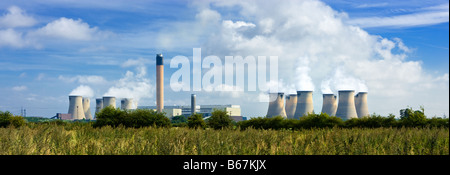 Drax Power Station in prossimità di Selby, North Yorkshire, Inghilterra, Regno Unito Foto Stock