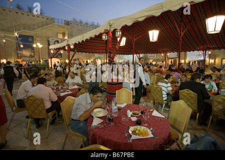 Il Ramadan Iftar a buffet presso lo Sheraton Hotel di Aleppo, Aleppo, Siria, Asai Foto Stock