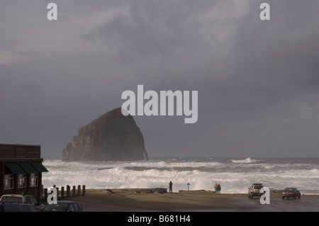 Cape Kiwanda, Portland, Oregon Foto Stock