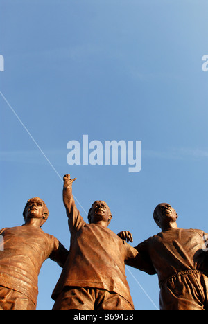 Il Manchester United Trinity Foto Stock