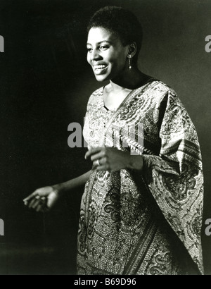 MIRIAM MAKEBA South African cantante e attivista politico 1932 al 2008 Foto Stock