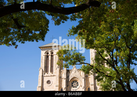 San Antonio è San Fernando Cathedral, il più antico in America del Nord Foto Stock