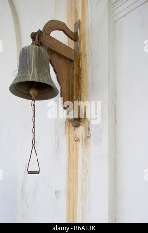 Africa Mozambico Maputo dettagli architettonici del campanello era coloniale C F m Stazione Ferroviaria Foto Stock