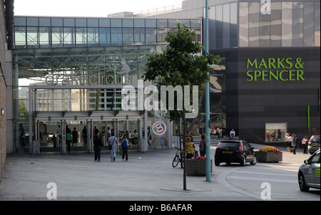 Drake Circus Shopping Centre entrata in Plymouth Devon England Foto Stock