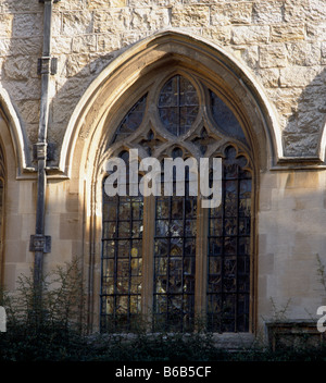 Oriel College Oxford Quad anteriore Foto Stock