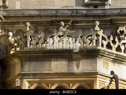 Oriel College Oxford Quad anteriore Foto Stock