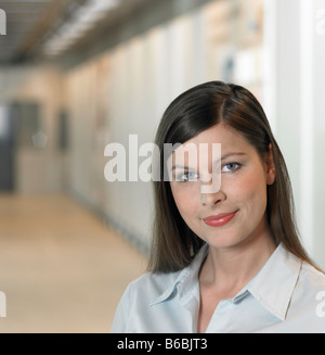 Ritratto di imprenditrice sorridente Foto Stock