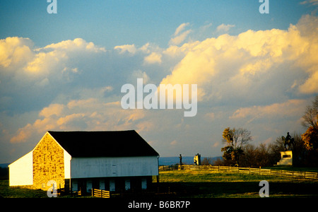 McPherson Granaio, Gettysburg National Military Park, Pennsylvania Foto Stock