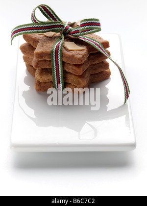 Biscotti di Natale cibo editoriale Foto Stock