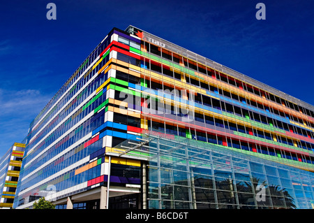 Architettura / un ufficio moderno edificio in Melbourne Victoria Australia. Foto Stock